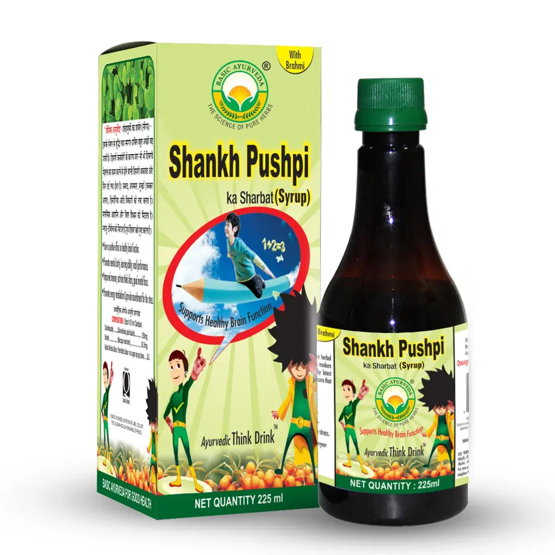 Basic Ayurveda Shankhpushpi Ka Sharbat Syrup Basic Ayurveda Shankhpushpi Ka Sharbat Syrup - Image 1