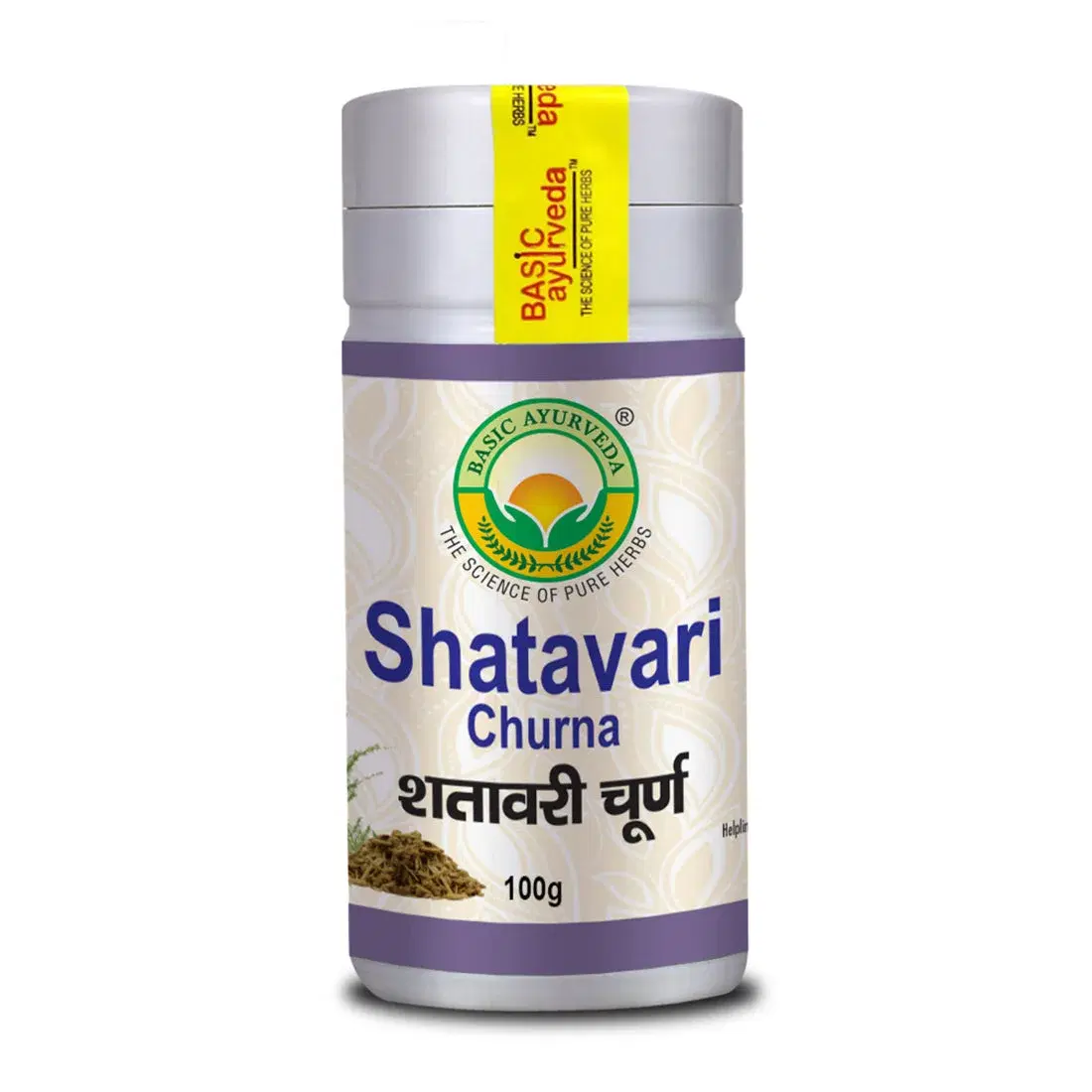 Basic Ayurveda Shatavari Churna 100 Gram Basic Ayurveda Shatavari Churna 100 Gram - Image 1