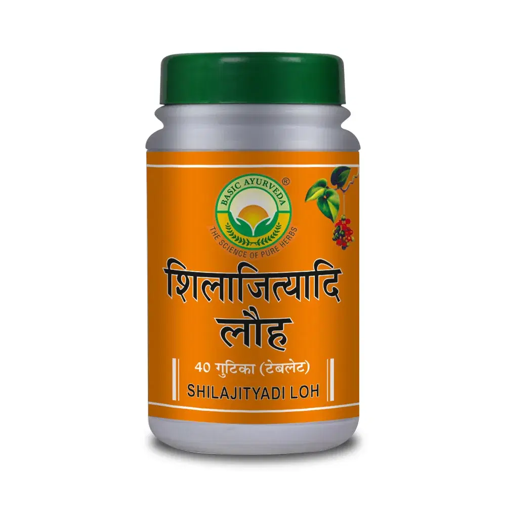 Basic Ayurveda Shilajityadi Loh 40 Tablet Basic Ayurveda Shilajityadi Loh 40 Tablet - Image 1