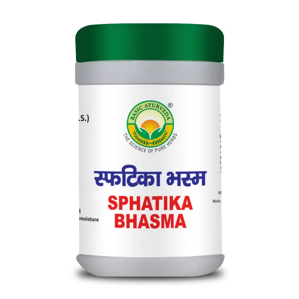 Basic Ayurveda Sphatika Bhasma 15 Gram Basic Ayurveda Sphatika Bhasma 15 Gram - Image 1