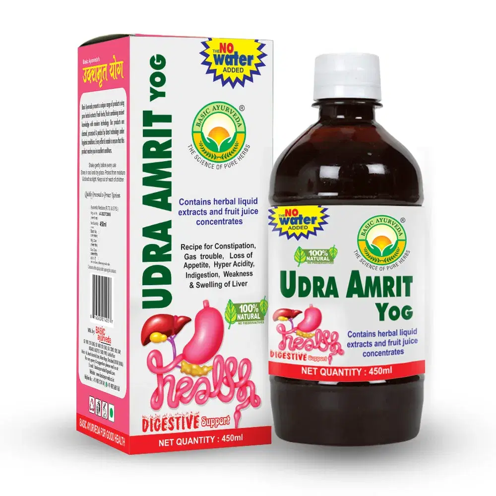 Basic Ayurveda Udra Amrit Yog 450 Ml Basic Ayurveda Udra Amrit Yog 450 Ml - Image 1