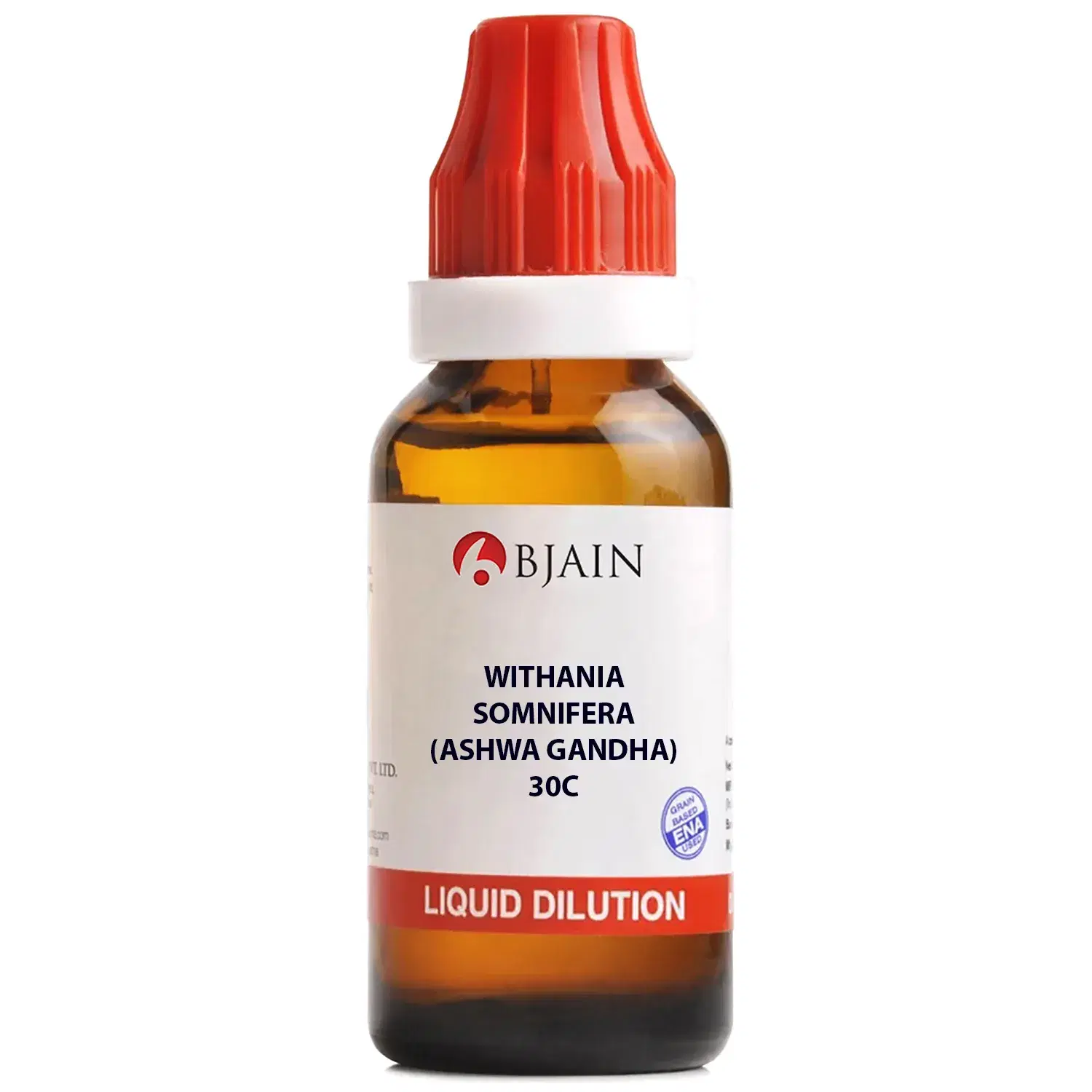 BJain Withania Somnifera (Ashwa Gandha) Liquid Dilution BJain Withania Somnifera (Ashwa Gandha) Liquid Dilution - Image 1
