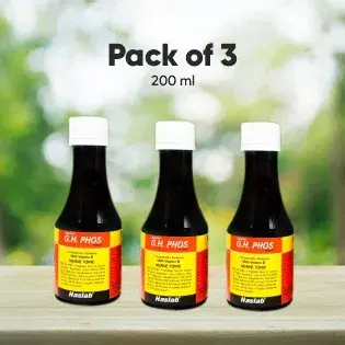 G.H. PHOS TONIC (200ml)- Pack of 3