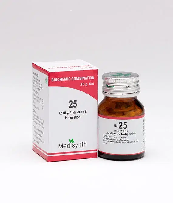Medisynth Bio Combination No. 25 - Acidity Medisynth Bio Combination No. 25 - Acidity - Image 1