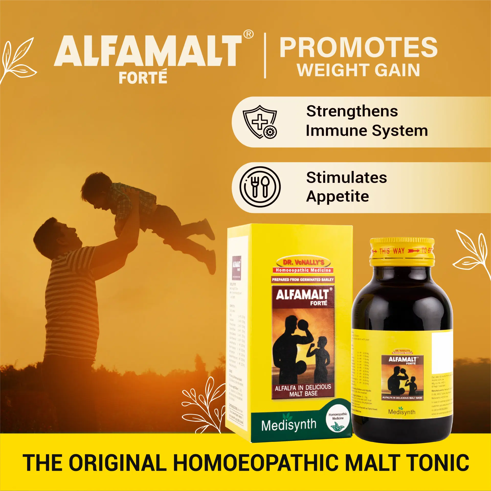 Alfamalt Forte | Idea Homeopathic Tonic to Boost Immunity and Stimulate Appetite Alfamalt Forte | Idea Homeopathic Tonic to Boost Immunity and Stimulate Appetite - Image 1