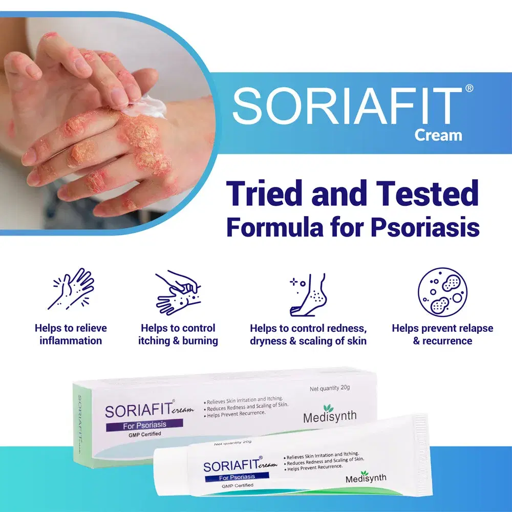 Soriafit Cream (Combo Pack of 2- 20g Each) Soriafit Cream (Combo Pack of 2- 20g Each) - Image 1