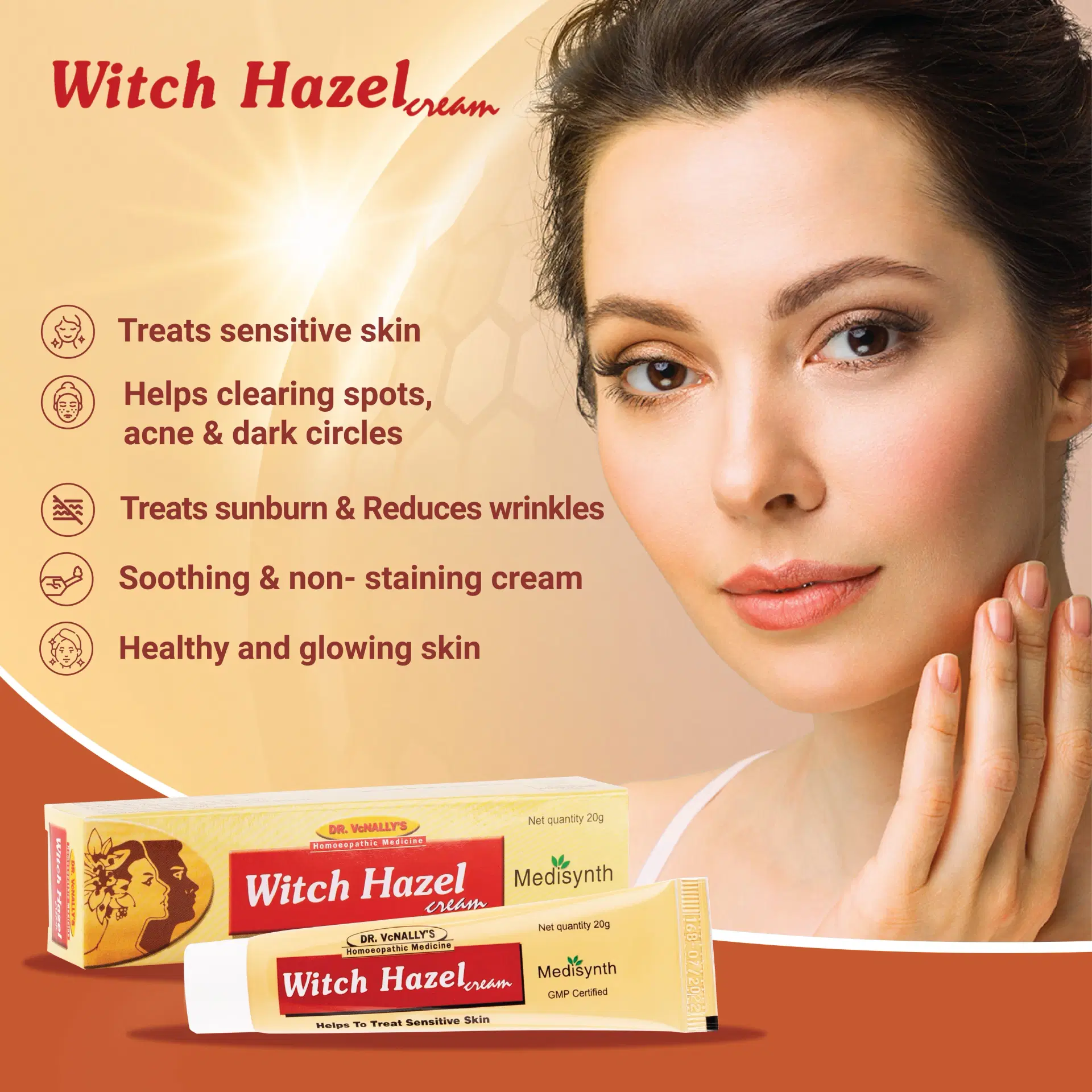 Witch Hazel cream (Combo Pack of 2- 20g Each) Witch Hazel cream (Combo Pack of 2- 20g Each) - Image 1