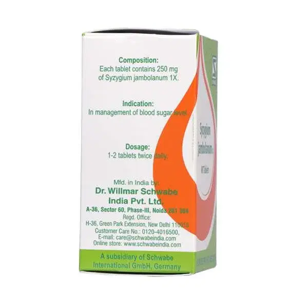 Dr. Willmar Schwabe India Syzygium jambolanum Dilution