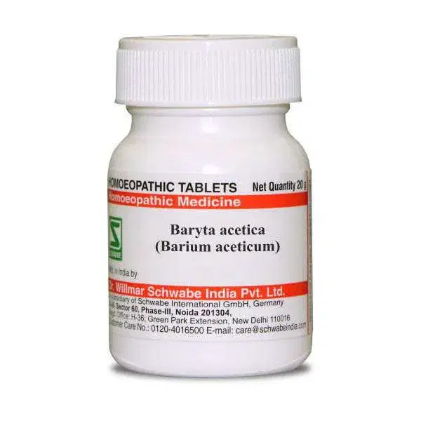 Dr. Willmar Schwabe India Baryta acetica (Barium aceticum) LATT