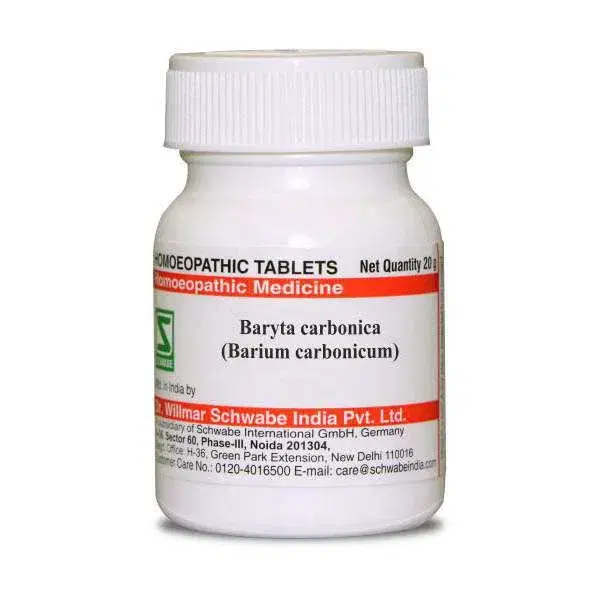 Dr. Willmar Schwabe India Baryta carbonica (Barium carbonicum) LATT
