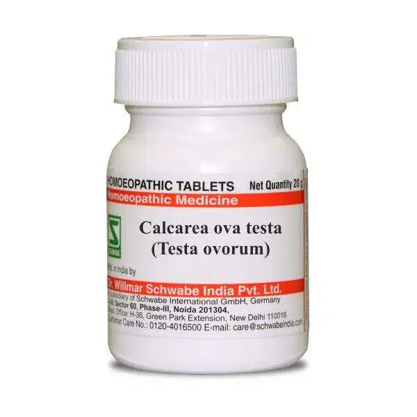 Dr. Willmar Schwabe India Calcarea ova testa (Testa ovorum) LATT