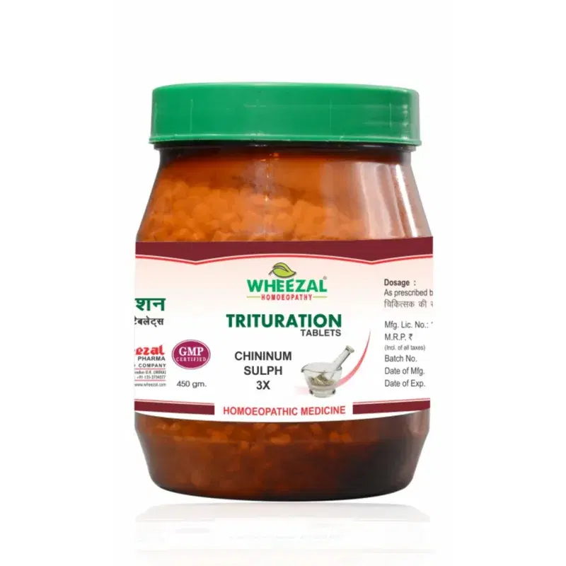 Wheezal Chininum Sulphuricum Q