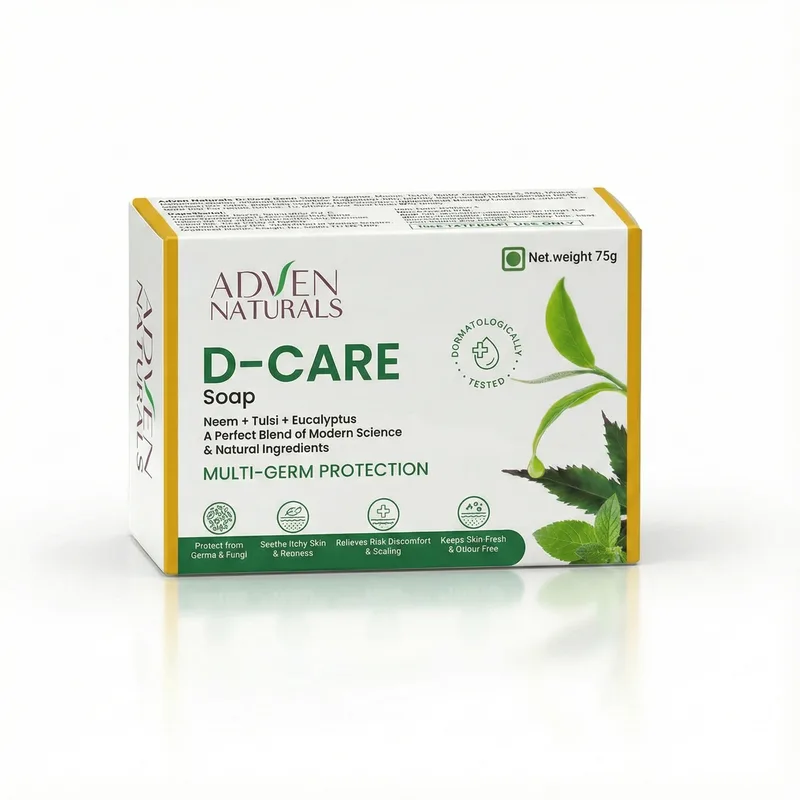 Adven Naturals D-Care Soap