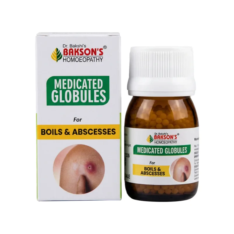 Bakson Medicated Globules for Boils & Abscesses