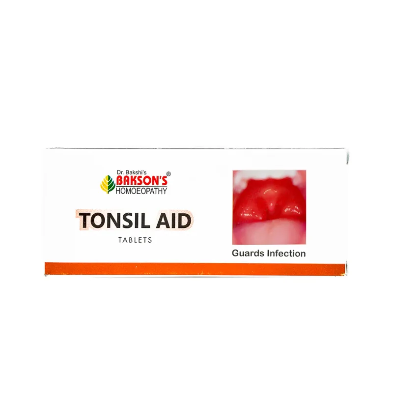 Bakson Tonsil Aid Tablets Strips
