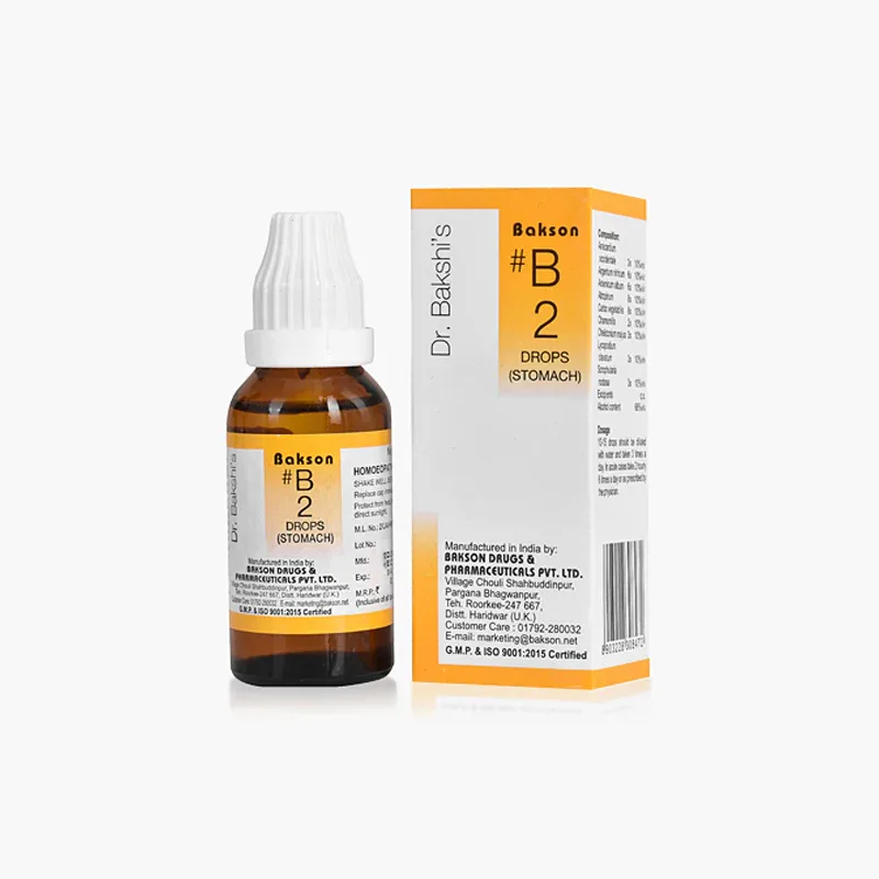 Bakson B2 Drops (stomach)
