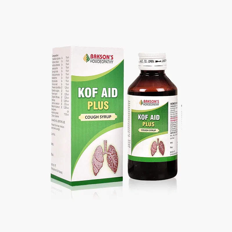Bakson Kof Aid Plus Syrup