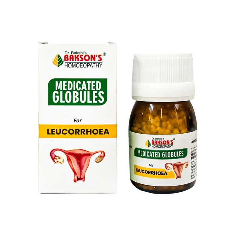 Bakson Medicated Globules for Leucorrhoea